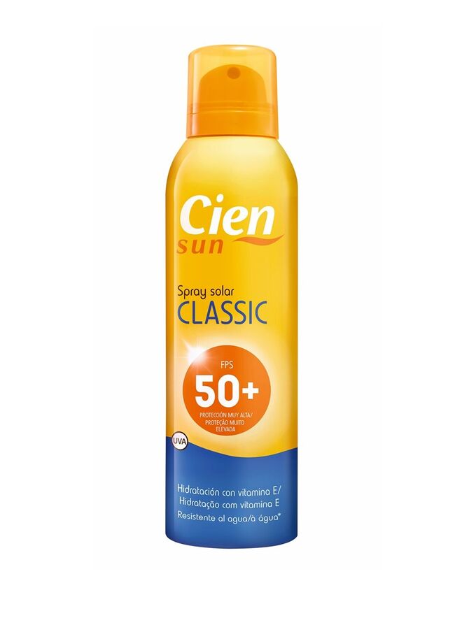 Spray Solar transparente FPS50+, €4,99, Cien no Lidl