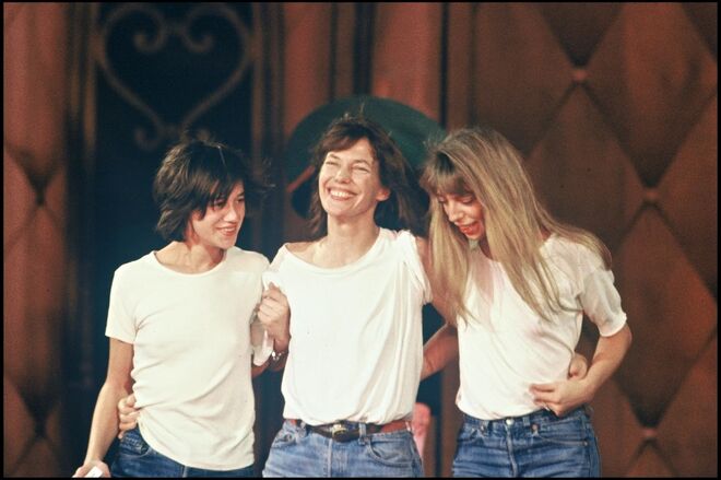 Charlotte, Jane Birkin e Kate Barry (1992)