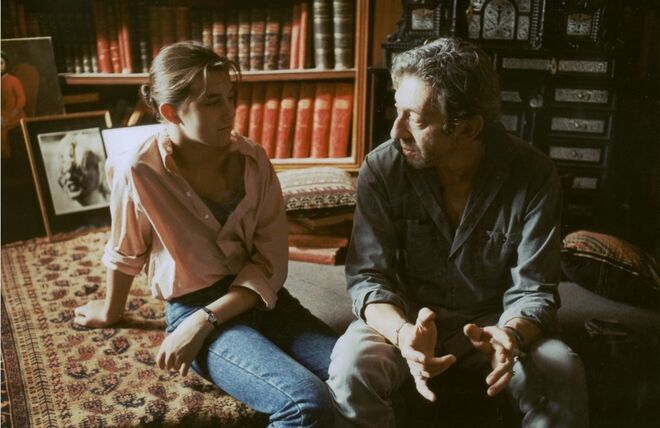 Charlotte e Serge Gainsbourg em 'Charlotte Forever' (1986)