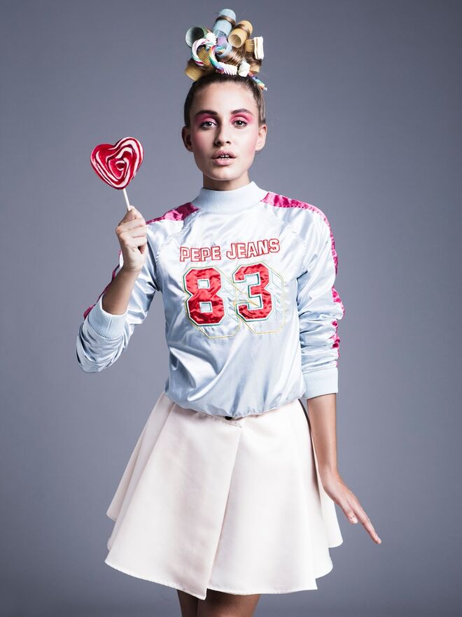 Candy | Stylist: Rita Carvalho - Érica Matos, Face Models | Camisola e Saia, tudo da produção