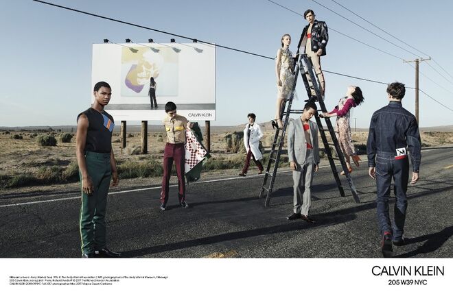 Calvin Klein para outono/inverno 2017-2018 | © Willy Vanderperre