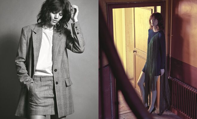 Amber Valleta, Freja Beha, Anna Ewers, Olivier Martinez e Jegor Venned. Mango para outono/inverno 2017-2018 | © Mario Sorrenti