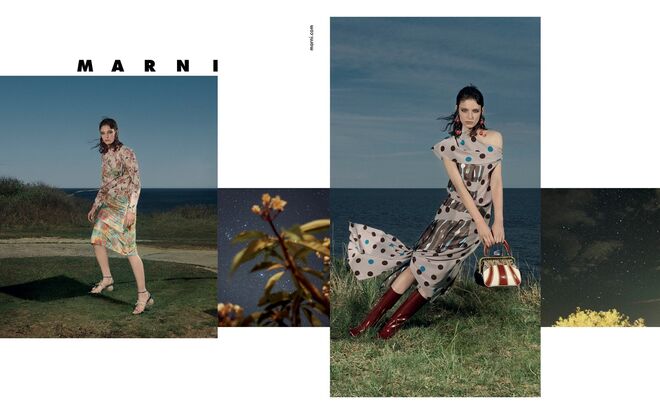 Ansley Gulielmi. Marni para outono/inverno 2017-2018 | © Michael Hauptman