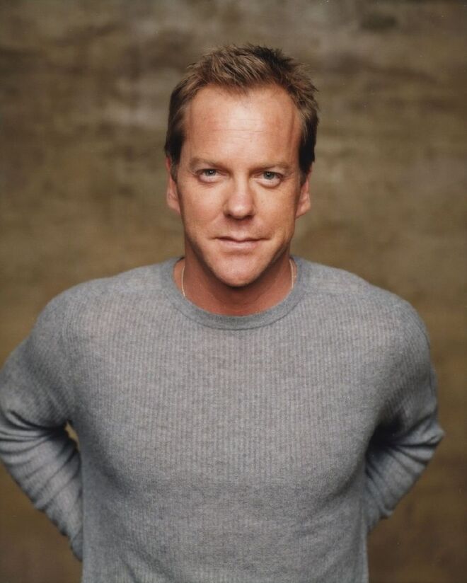  Kiefer Sutherland tem um neto