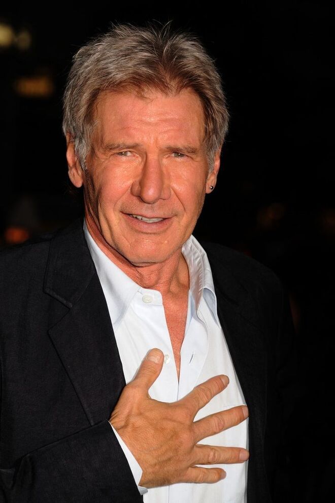 Harrison Ford tem três netos e foi avô pela primeira vez em 1993