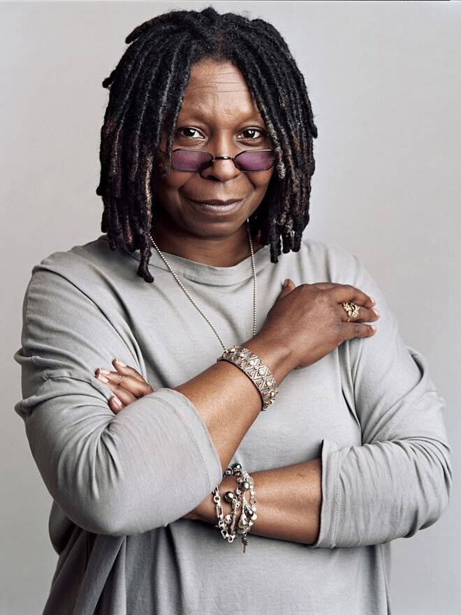  Whoopi Goldberg foi avó aos 34 anos. A filha ficou grávida com apenas 16.