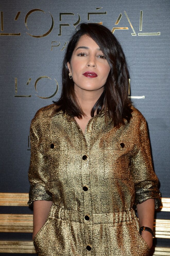 Leïla Bekhti por Karim Rahman  “A sua assinatura: um traço de khôl ligeiramente esbatido.”