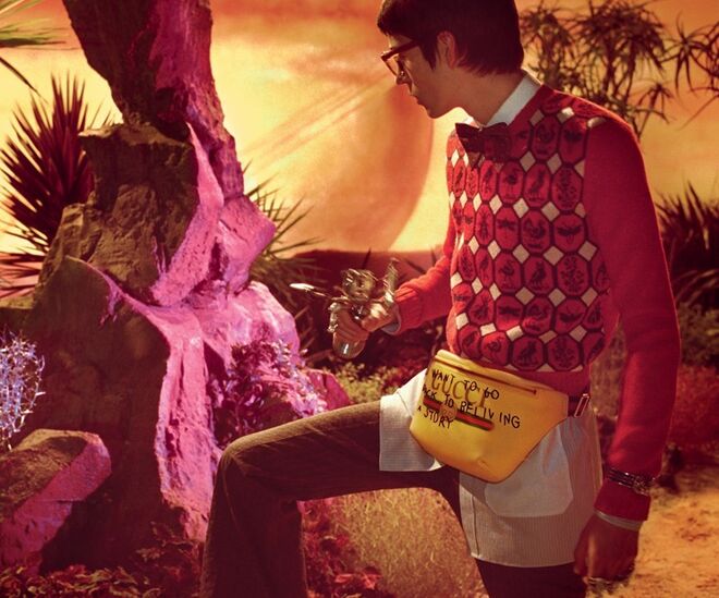 Gucci, outono-inverno 2017-18, fotografia de Glen Luchford