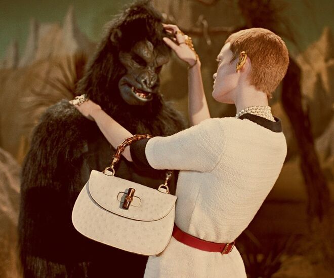 Gucci, outono-inverno 2017-18, fotografia de Glen Luchford