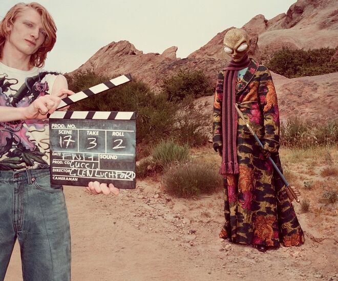 Gucci, outono-inverno 2017-18, fotografia de Glen Luchford