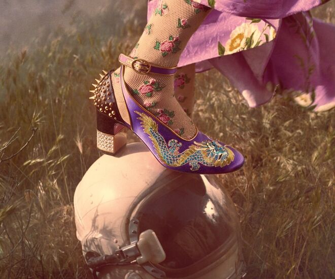 Gucci, outono-inverno 2017-18, fotografia de Glen Luchford