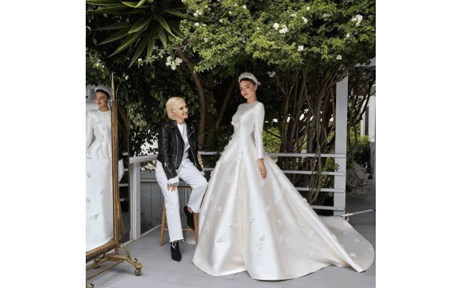 Já há imagens do vestido de casamento de Miranda Kerr