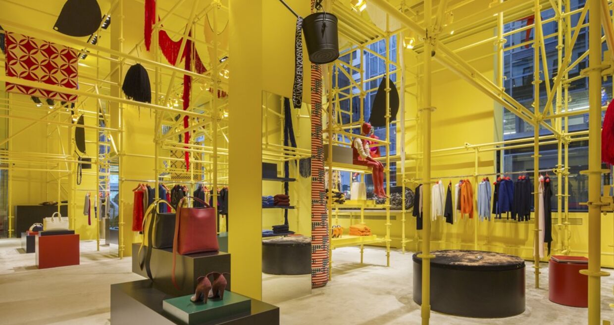 Calvin Klein reabre loja na Madison Avenue