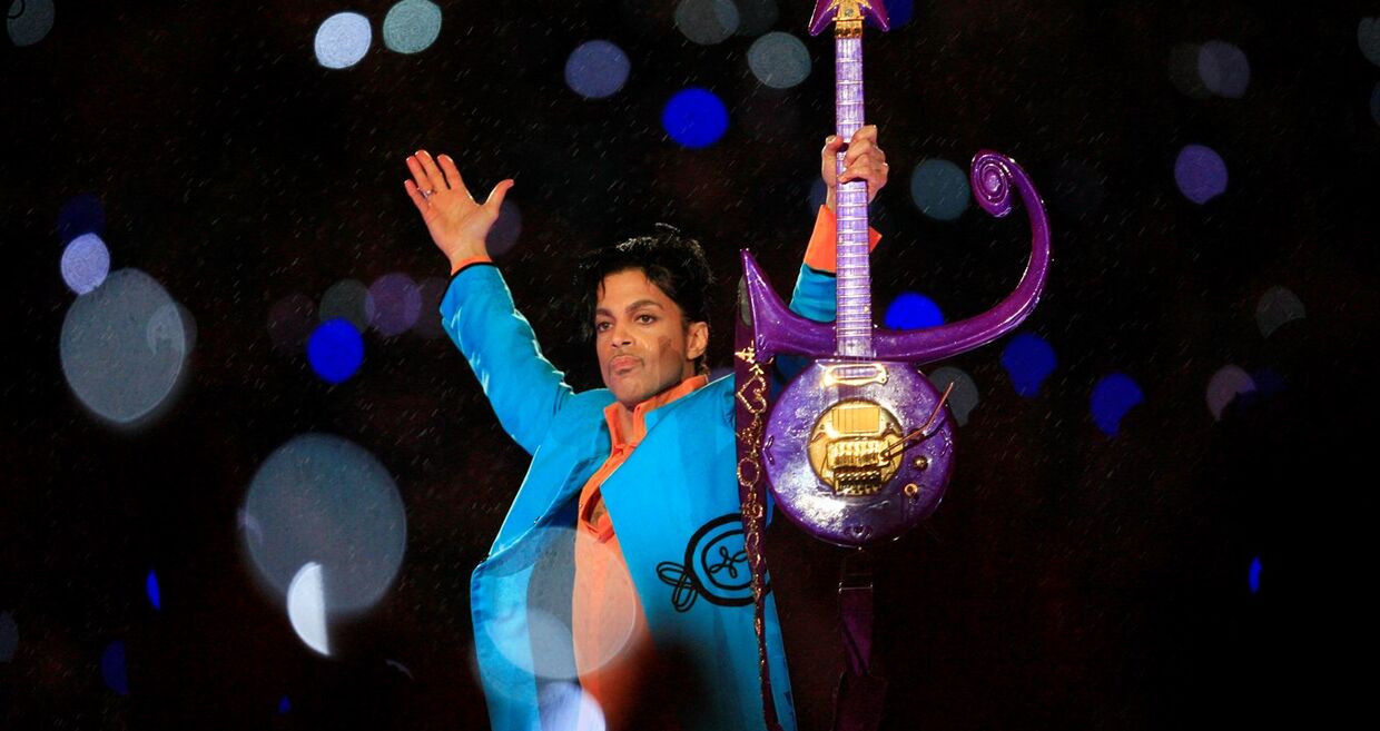 Prince homenageado com a nova cor da Pantone