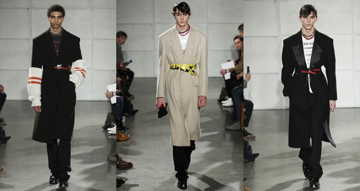 Raf Simons, outono-inverno 2017-18