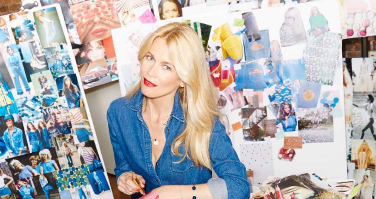 Claudia Schiffer lança linha de maquilhagem