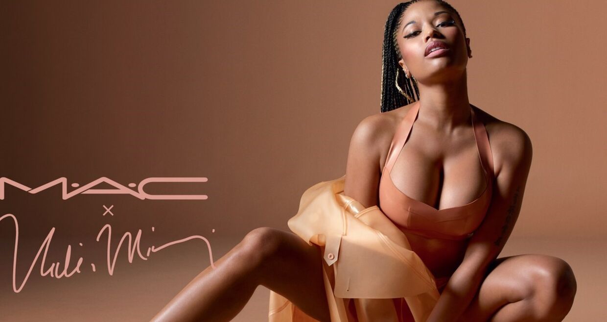 Nicki Minaj e M.A.C. vão lançar uma coleção de batons nude