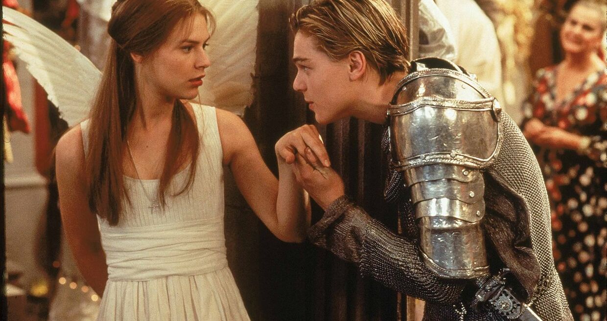 Imagem do filme Romeo + Juliet, de 1996