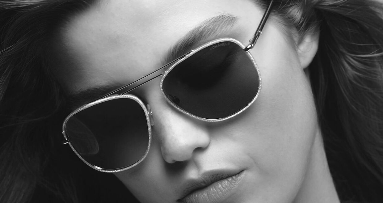 Os óculos outono/inverno 2017 da Chanel