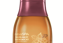 Nativa Spa Óleo em calda hidratante com Baunilha de Madagáscar, €14,99, O Boticário