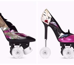 Saint Laurent lança patins stiletto