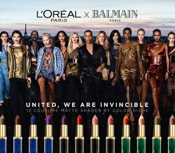L’Oréal Paris e Balmain: finalmente, os batons tão esperados