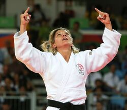 Telma Monteiro elimina campeã olímpica nos mundiais em 26 segundos