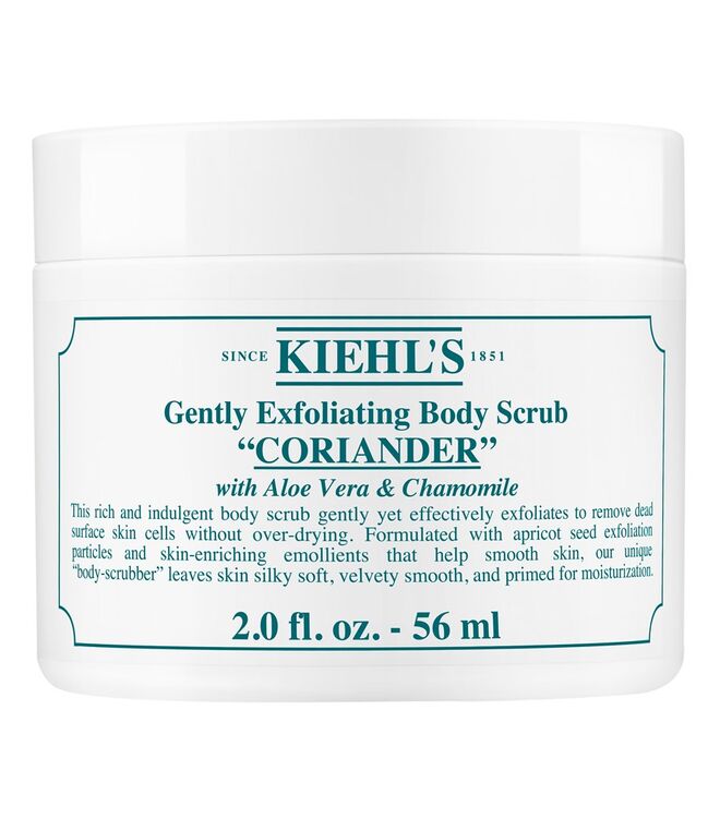 Gently Exfoliating Body Scrub Coriander, 250 ml, €37, Kiehl’s