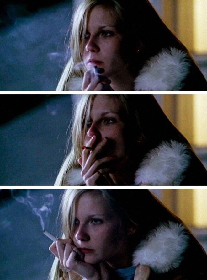 Kirsten Dunst em Virgens Suicidas, de Sofia Coppola