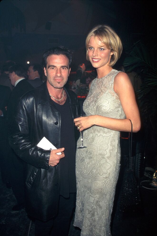 Tico Torres e Eva Herzigova | O baterista dos Bom Jovi chegou a ser casado com Herzigova entre 1996 e 1998.