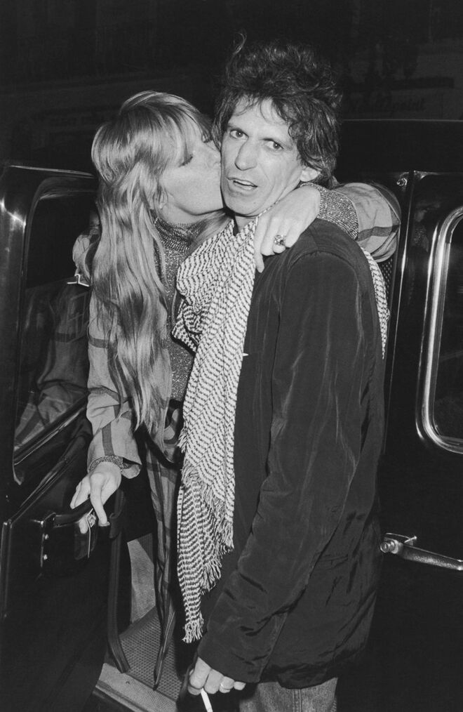 Patti Hansen e Keith Richards | É uma das relações mais duradouras de sempre. Este ano celebram o 34º aniversário de casamento.
