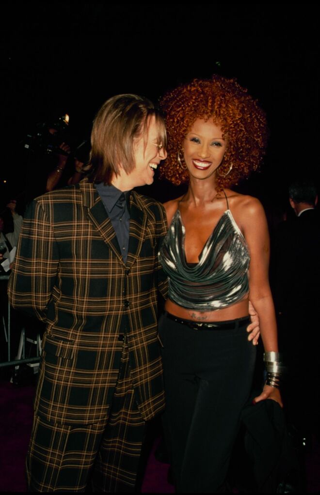David Bowie e Iman| Conheceram-se numa ‘blind date’ e casaram na Suiça em 1992. Tiveram uma filha e nunca se separaram