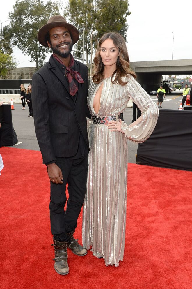 Gary Clark Jr e Nicole Trunfio | Casaram em 2014, o mesmo ano em que nasceu a o primeiro filho do casal. 