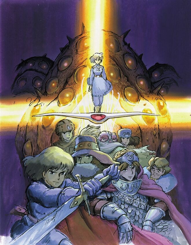 Nausicaä do vale do vento de Hayao Miyazaki, 6 de agosto