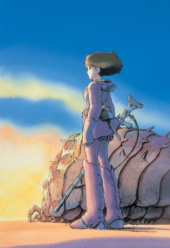 Nausicaä do vale do vento de Hayao Miyazaki, 6 de agosto
