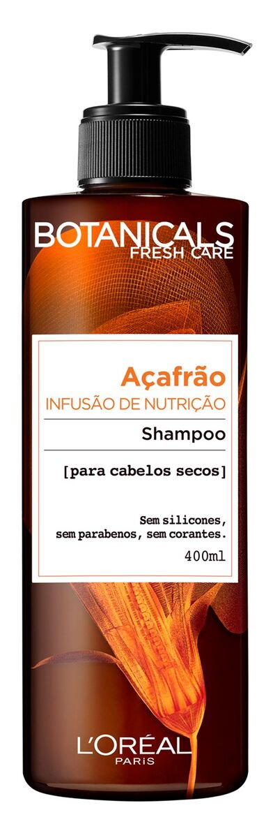 Botanicals Champô à base de açafrão, 400 ml, €7,99, L’Oréal Paris