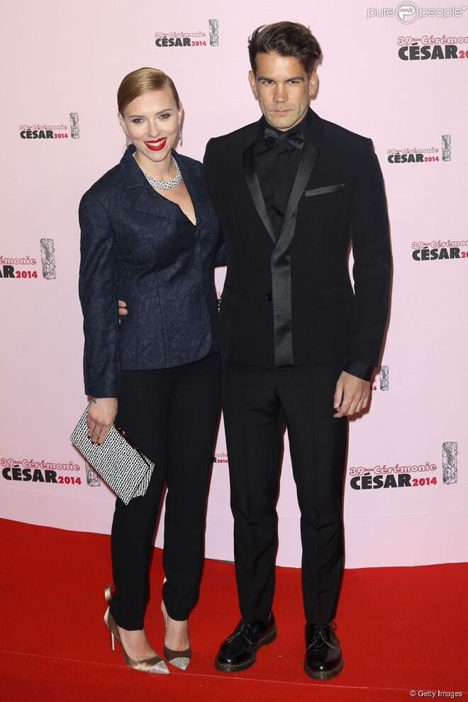 SCARLETT JOHANSSON E ROMAIN DAURIAC | Casaram em Philipsburg, Montana (EUA), em outubro de 2014 e estiveram juntos apenas dois anos. 