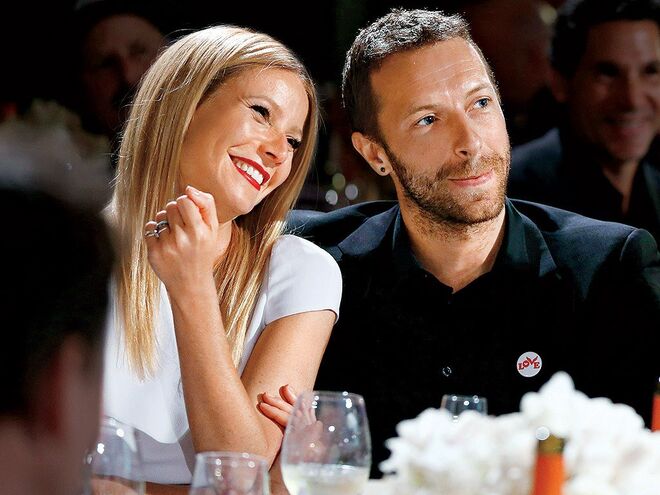 GWYNETH PALTROW e CHRIS MARTIN | Têm dois filhos: Apple, de 12 anos, e Moses, de 10. 