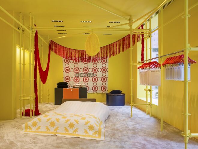 Calvin Klein reabre loja na Madison Avenue