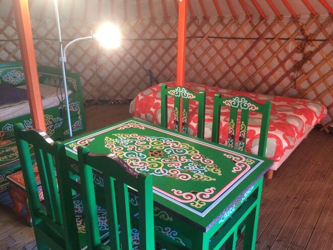 YURT MONGOL | Em Brittany, em França. 57 euros/noite