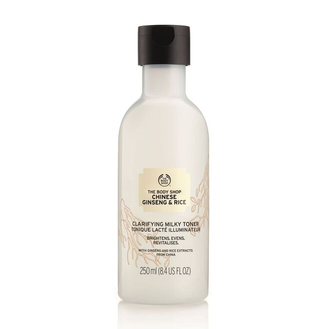 Clarifying Milky Toner, €15, The Body Shop