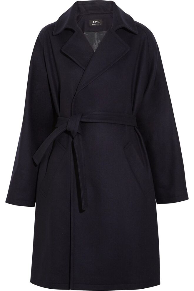 Casaco, €475, A.P.C. Atelier, em net-a-porter.com