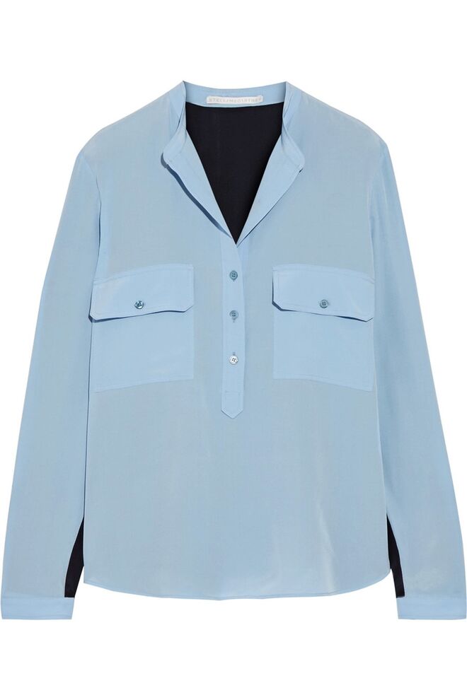 Camisa, €495, Stella McCartney 