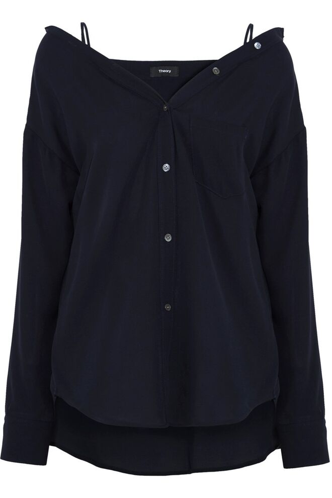 Camisa, €375, Theory, em net-a-porter.com