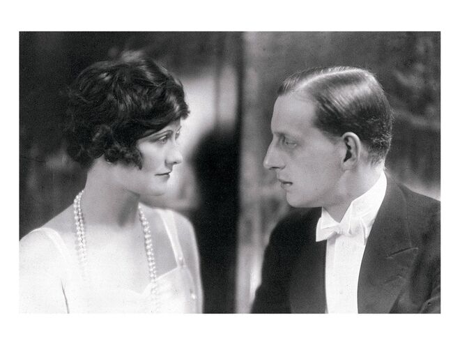 1920, com o Grand Duke Dmitri Pavlovitc