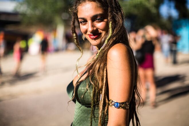 As melhores imagens de street style do Brunch Electronik 2017