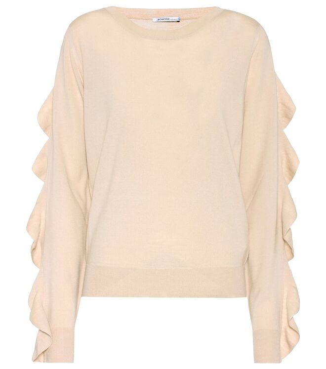 Camisola, €650, Agnona em mytheresa.com