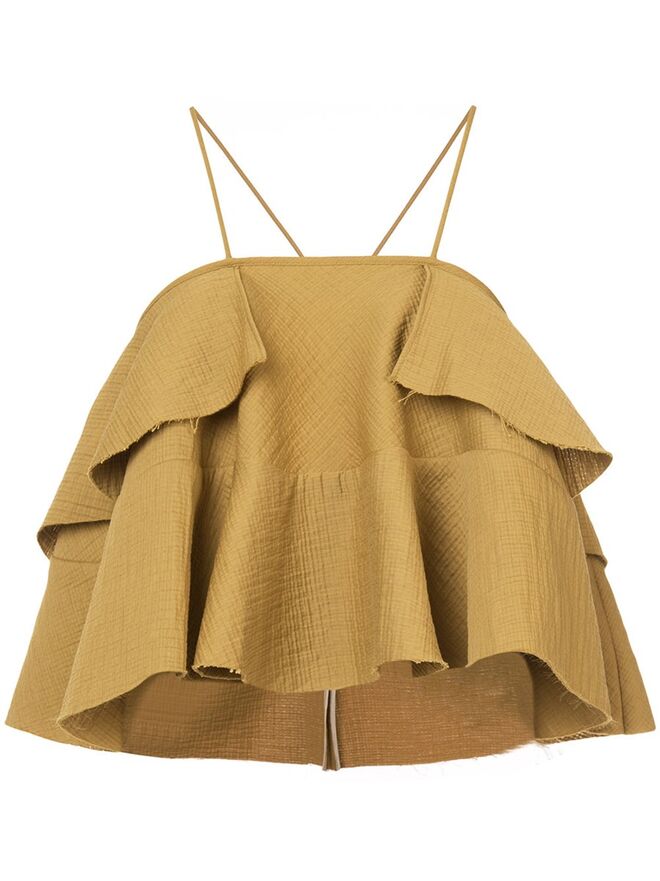 Top, €460, Rachel Comey em farfetch.com