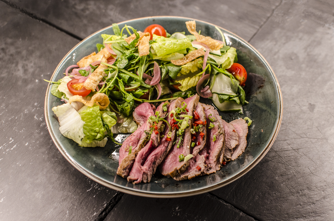 Thai Beef Salad @ Topo