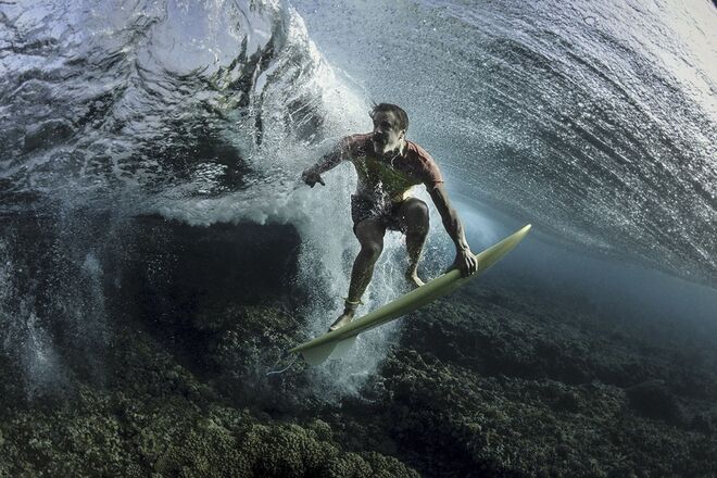 ‘Under the Wave’, Rodney Bursiel (Tavarua, Fiji)